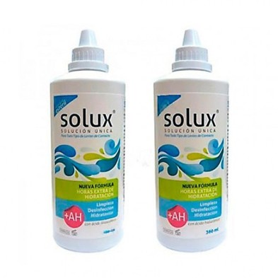 Solux solución unica + ah 360ml x 2uds Solux - 1