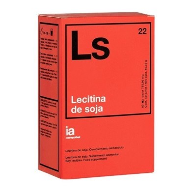 Interapothek lecitina de soja 60 cápsulas Interapothek - 1