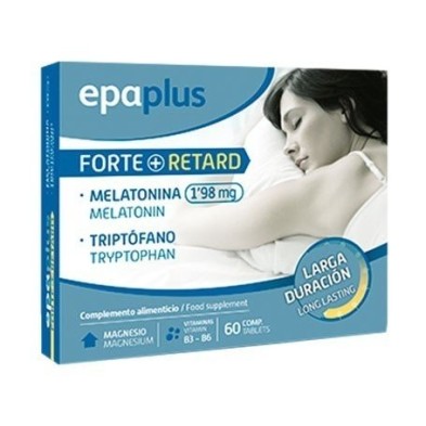 Epaplus melatonina forte+retard 60 compr