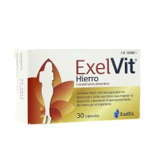 Exelvit hierro 30 capsulas Exelvit - 1