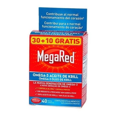 Megared 500 mg 30 cápsulas+10 gratis Megared - 1
