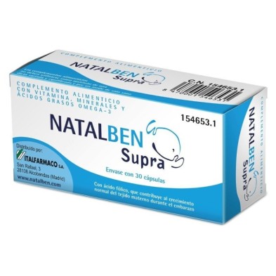 Natalben supra 30 cápsulas Natalben - 1