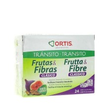 Nutritión&santé fruta fibra clásico 24 cubos masticables Ortis - 1