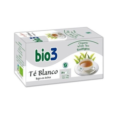 Bio3 té blanco ecológico 25 bolsitas Bie 3 - 1