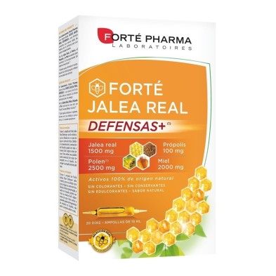 Forte pharma forte jalea real defensas+ 20 ampollas