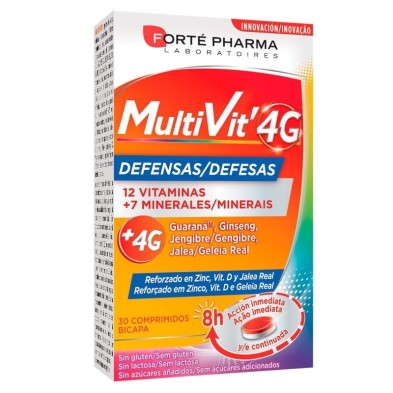 Forte pharma multivit 4g defensas 30 comprimidos Forte Pharma - 1