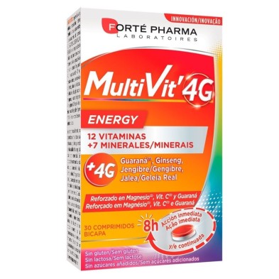 Forte pharma multivit 4g energia 30 compr. bicapa Forte Pharma - 1