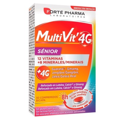 Forte pharma multivit 4g senior 30 compr. bicapa Forte Pharma - 1