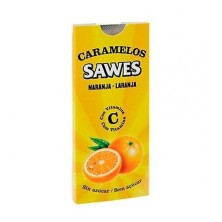 Caramelos sawes naranja s/a blister Sawes - 1