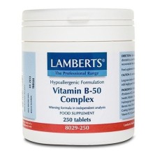 Vitamin b50 complex 60tab 8029 lamberts Lamberts - 1
