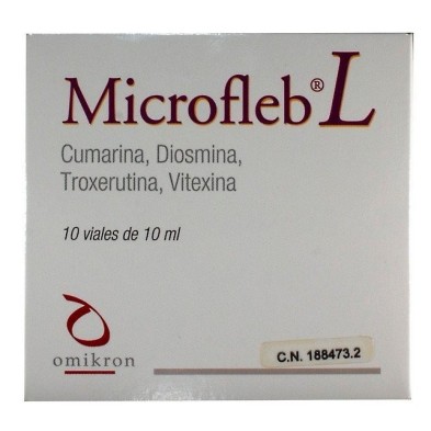 Microfleb l 10 viales 10ml Microfleb - 1