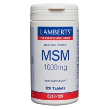 Msm 1000mg 120 tablets 8517 lamberts Lamberts - 1