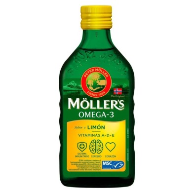 Moller's aceite higado bacalao lim 250ml Moller'S - 1