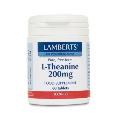L-teanina 200mg 60tab 8320 lamberts Lamberts - 1