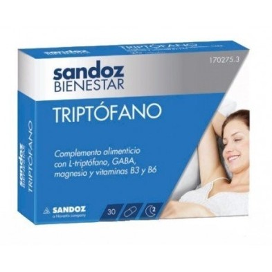 Sandoz bienestar triptofano 30 cápsulas Sandoz - 1