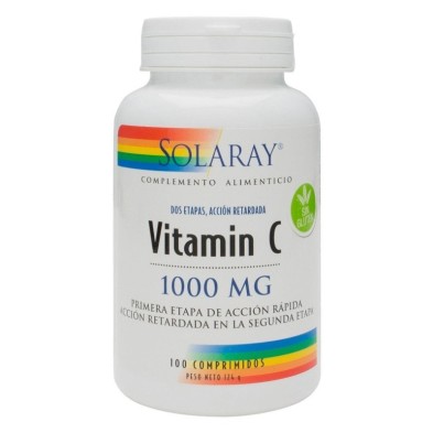 Solaray vitamina c 1000mg 100 tabletas Solaray - 1