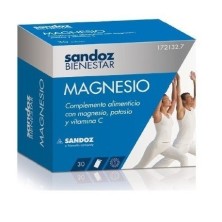 Sandoz bienestar magnesio + potasio 30 sobres Sandoz - 1