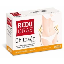 Redugras chitosan 500 mg 60 comprimidos Redugras - 1