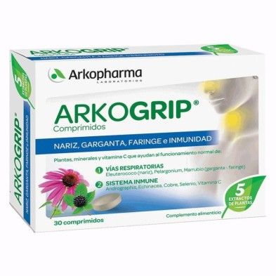 Arkogrip 30 comprimidos Arkopharma - 1