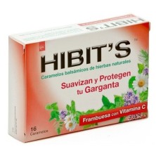 Hibit's caramelos frambuesa 16uds Hibits - 1