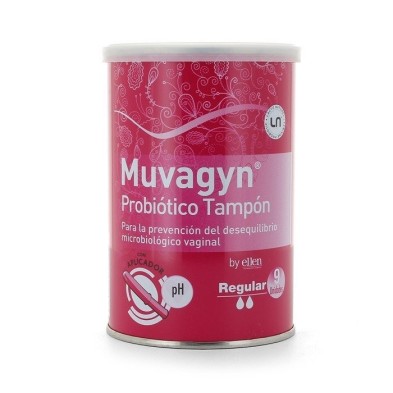 Muvagyn probiotico tampon regular c/a 9u Muvagyn - 1