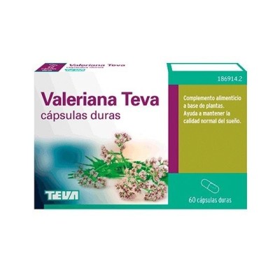 Valeriana teva 200 mg 60 cápsulas Teva - 1