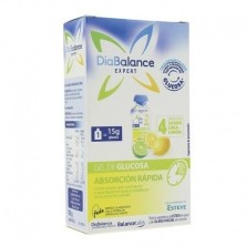 Diabalance expert glucosa absorción rápida sabor limón 4 sobres Diabalance - 1