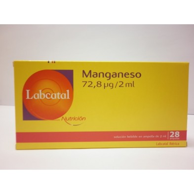 Labcatal 10 manganeso 28 ampollas Labcatal - 1