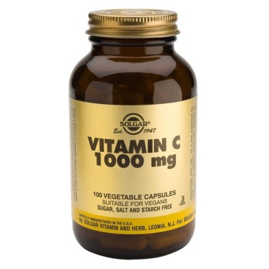Solgar vitamina c 100 cápsulas 1000mg Solgar - 1