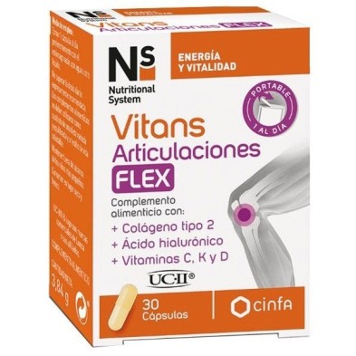 N+s vitans articulaciones flex 30 capsulas N+S - 1