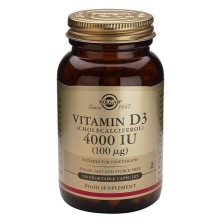 Solgar vitamina d3 4000ui 60caps 100mcg Solgar - 1