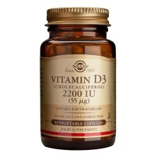 Solgar vitamina d3 2200ui 50caps 55mcg Solgar - 1