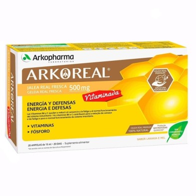 Arkoreal jalea real vitaminada 20 ampollas Arkopharma - 1