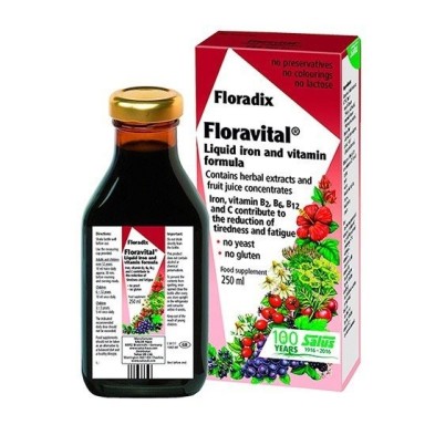 Floravital jarabe sin gluten 250 ml. Floradix - 1