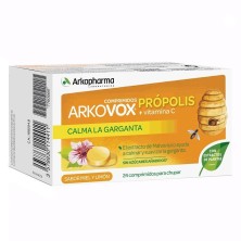 Arkovox propolis + vitamina c 24 comprimidos Arkopharma - 1