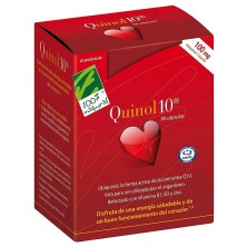 Cien por cien quinol-10 90 cápsulas 50mg Cien Por Cien Natural - 1