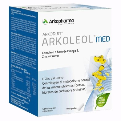 Arkoleol metaboliza las grasas 90 caps. Arkopharma - 1