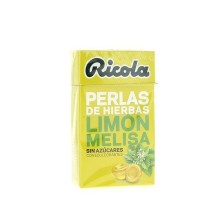 Ricola perlas limon-melisa s/a 25 g. Ricola - 1