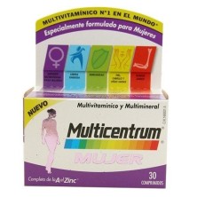 Multicentrum mujer 30 comprimidos Multicentrum - 1