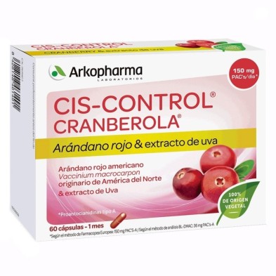Arkopharma cranberola ciscontrol 60 cápsulas Arkopharma - 1