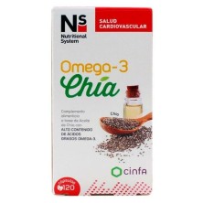 N+s omega 3 chia 120 capsulas N+S - 1