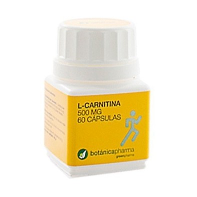 Botánica l-carnitina 60 cápsulas 500mg Botanica - 1