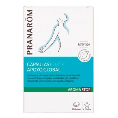 Aromastop apoyo global forte 30 cápsulas Pranarom - 1