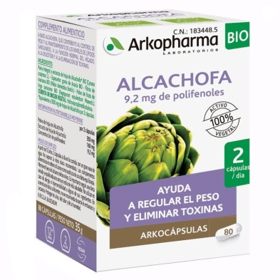 Arkocapsulas alcachofa 100 capsulas Arkopharma - 1