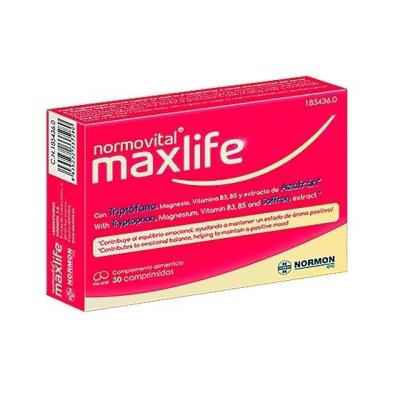 Normovital maxlife 30 comprimidos Normovital - 1