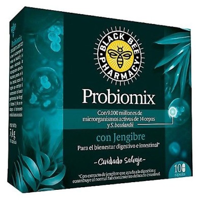Nutrition&santé jalea real probiomix 10 cápsulas Black Bee - 1
