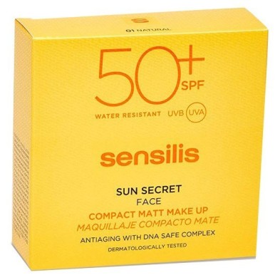 Sensilis sun secret maquillaje compacto mk01 nat 10g