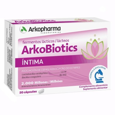 Arkobiotics intima 20 capsulas Arkopharma - 1