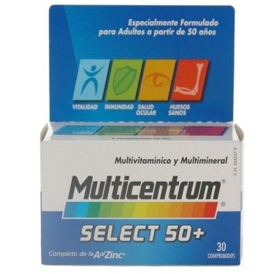 Multicentrum select 50+ 30 comprimidos Multicentrum - 1