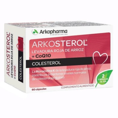 Arkosterol forte levadura + q10 60 comp Arkopharma - 1